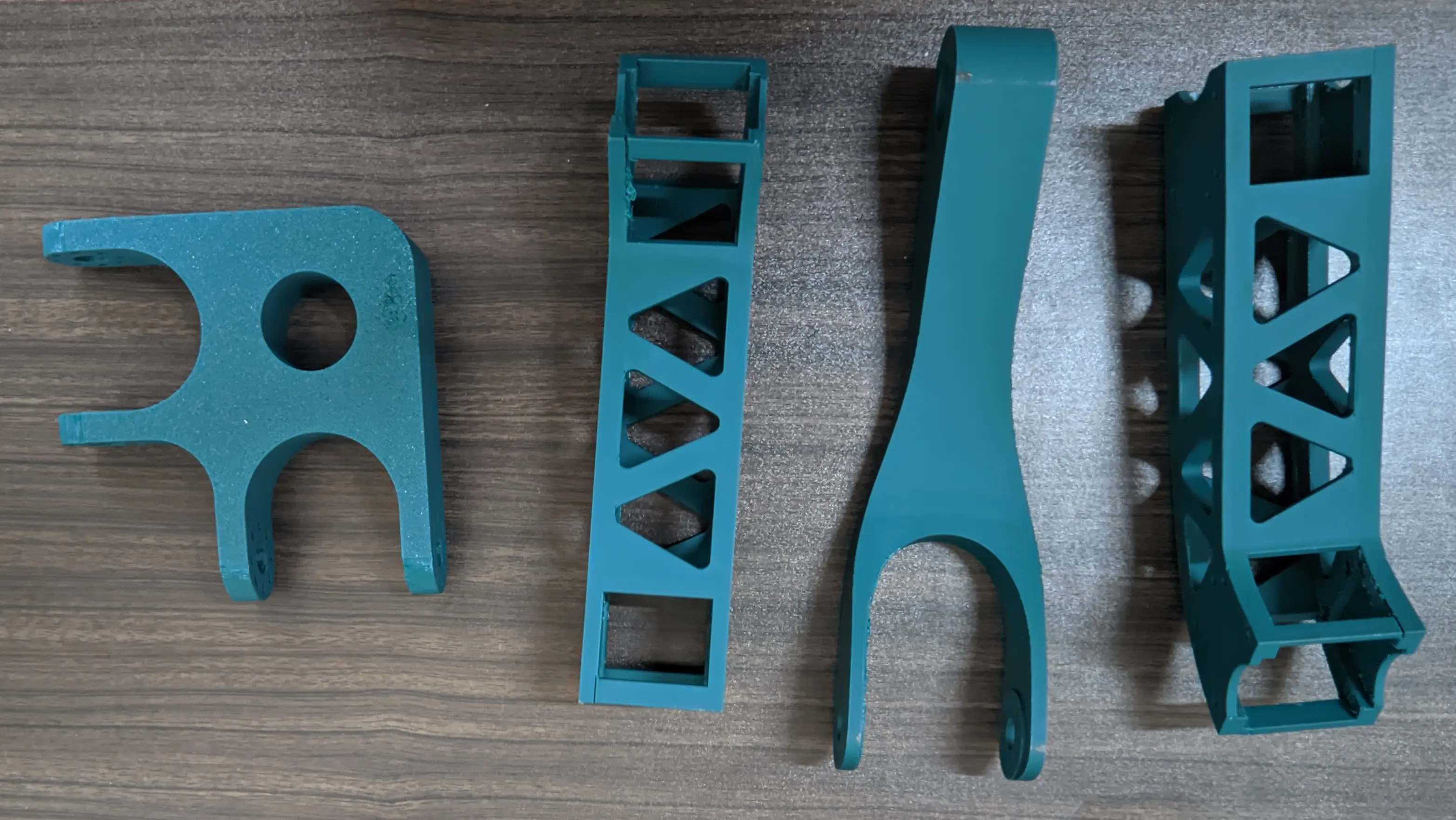 Exploded view of Flea components