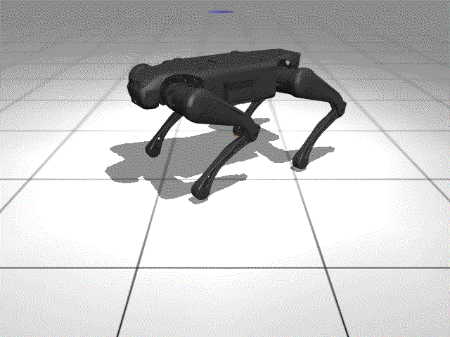 Lite3 simulation joystick teleoperation